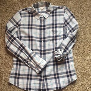 J. Crew Plaid Button Down